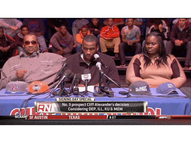 Cops Asking Cliff Alexander About His High School Hoops Ranking And  Recruitment As They Arrest Him Is Is A Hell Of A Move | Barstool Sports