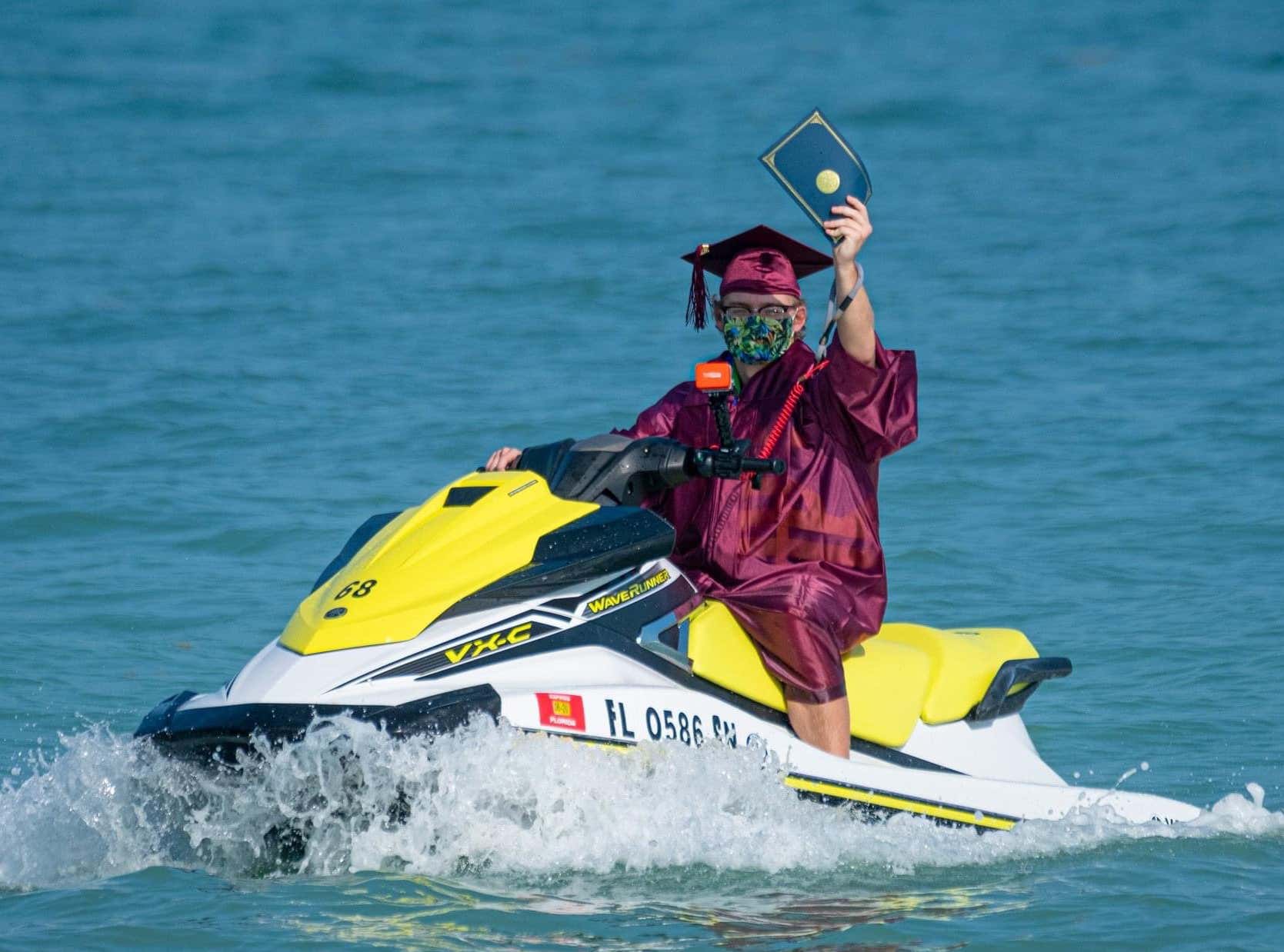 Guess That State Jet Ski Graduation Barstool Sports