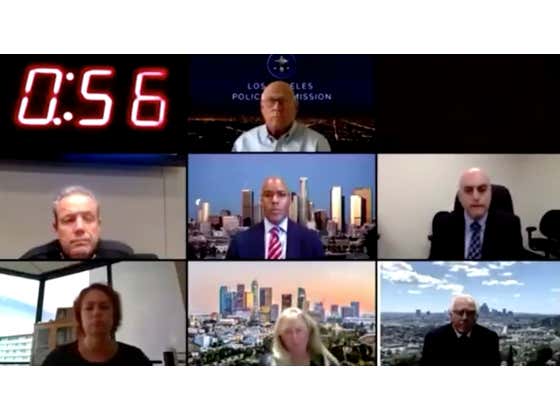 The Los Angeles Police Commission Publicly Fielded Calls From LA Citizens And It Went About As Well As Expected