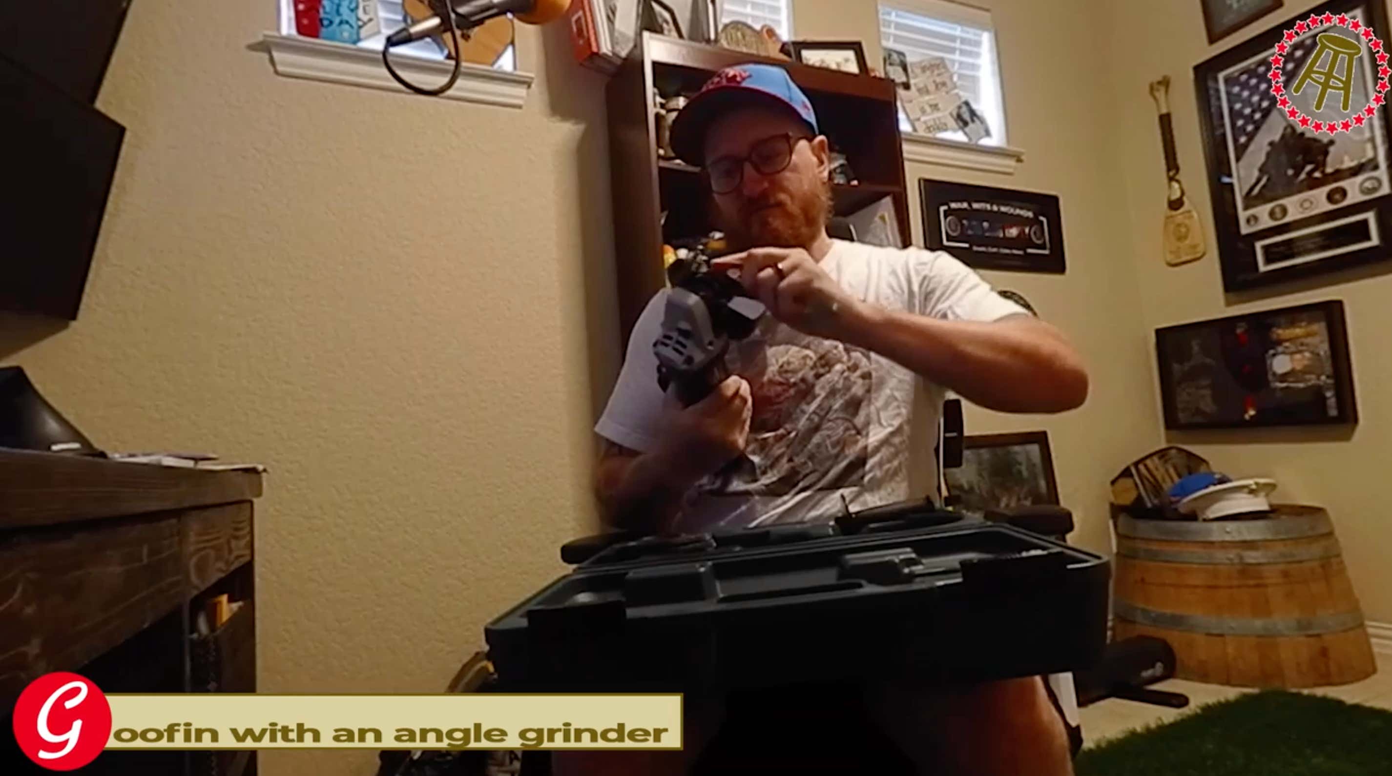 DIY Goofin Angle Grinders Are Dangerous As Shit Barstool Sports