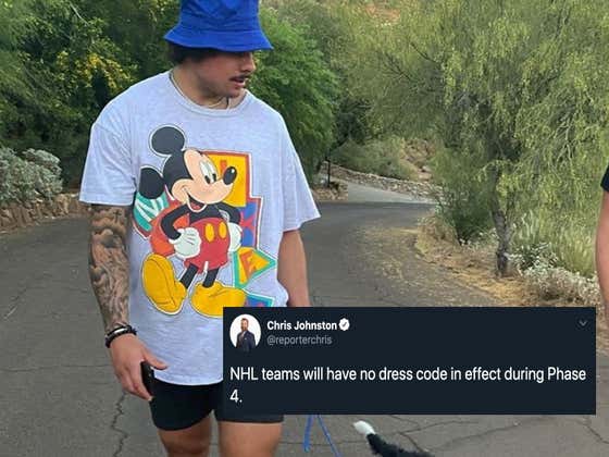 The NHL Won't Have A Dress Code For The Phase 4 Return To Play, Maybe It's Actually The Leafs Year