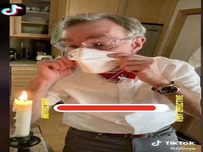Bill Nye Just Put COVID-19's Ass In The Jackpot By Dropping A PSA On TikTok Telling People To Wear A Mask (UPDATE: TikTok Is Down. Well Played, Coronavirus)