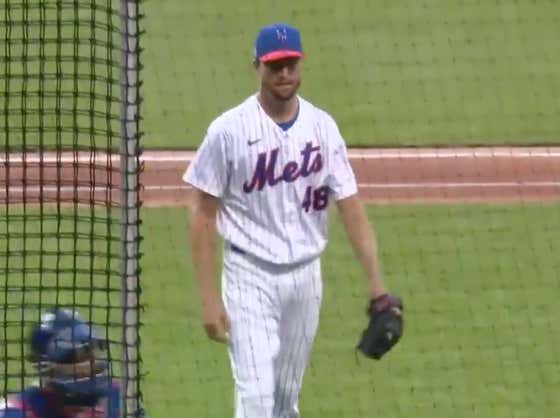 Jacob deGrom Left Tonight's Intrasquad Game With Back Tightness, Which Definitely Doesn't Concern Me At All!
