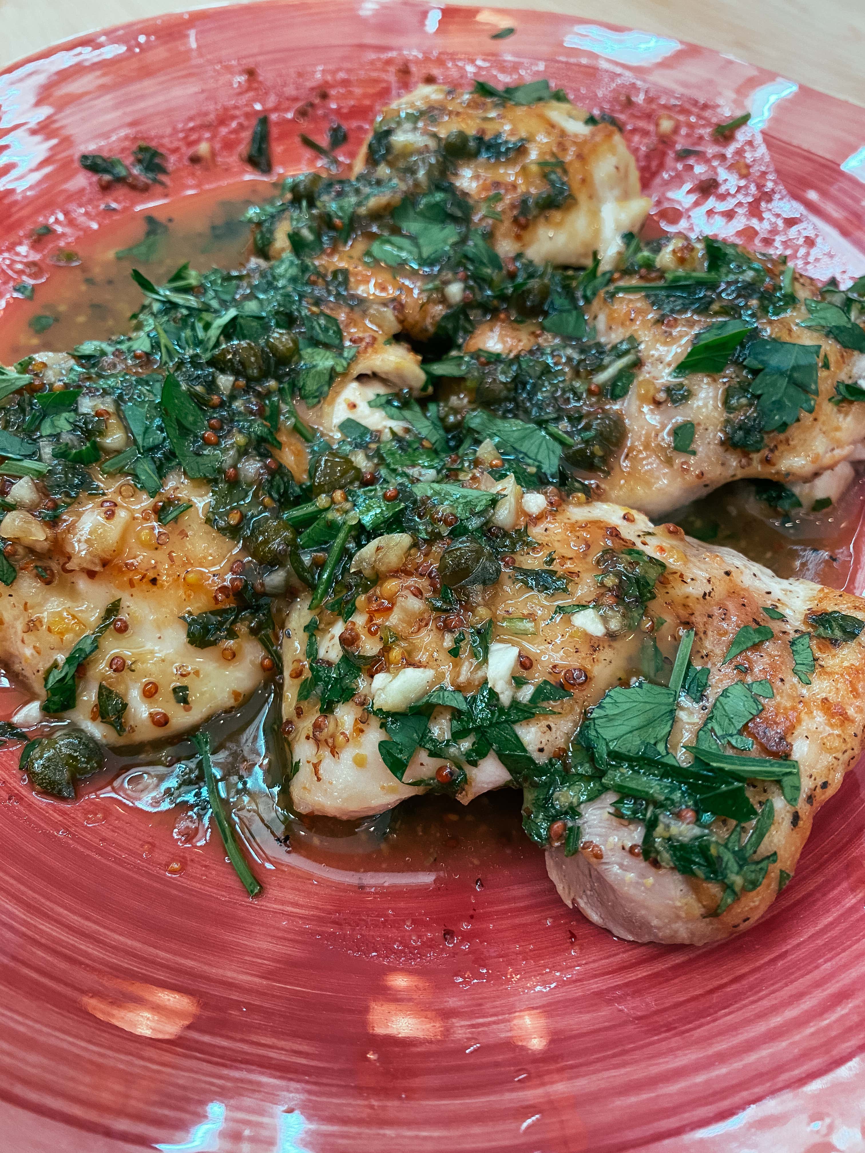 1 Pan Honey Mustard Chicken | The Quarantine Cook