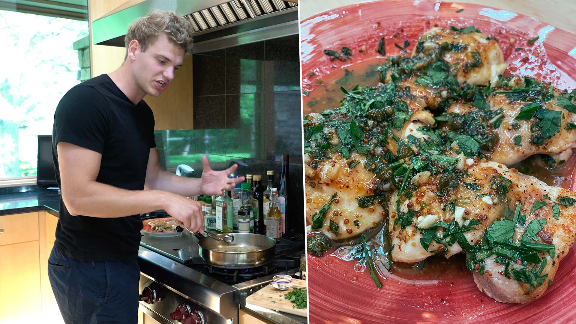 1 Pan Honey Mustard Chicken | The Quarantine Cook