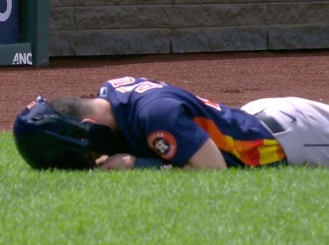 The Houston Astros Had Themselves a Hell of a Time Out There Today Barstool Sports