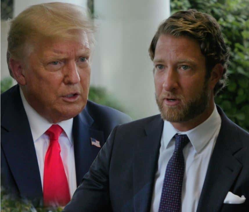 Dave "Walter Cronkite" Portnoy Interviews Donald Trump at the White House