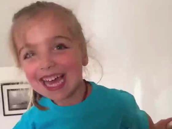 Little Girl With Cerebral Palsy Climbs The Stairs Like A Champion