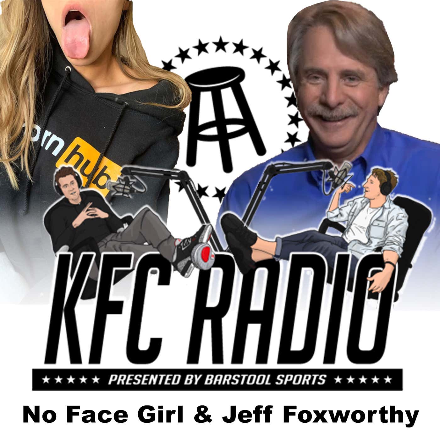 No Face Girl, Jeff Foxworthy, and Feits Looks Like a Tomato episode artwork