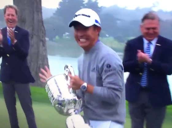 SOMEBODY TIGHTEN THE LID ON THE WANAMAKER TROPHY