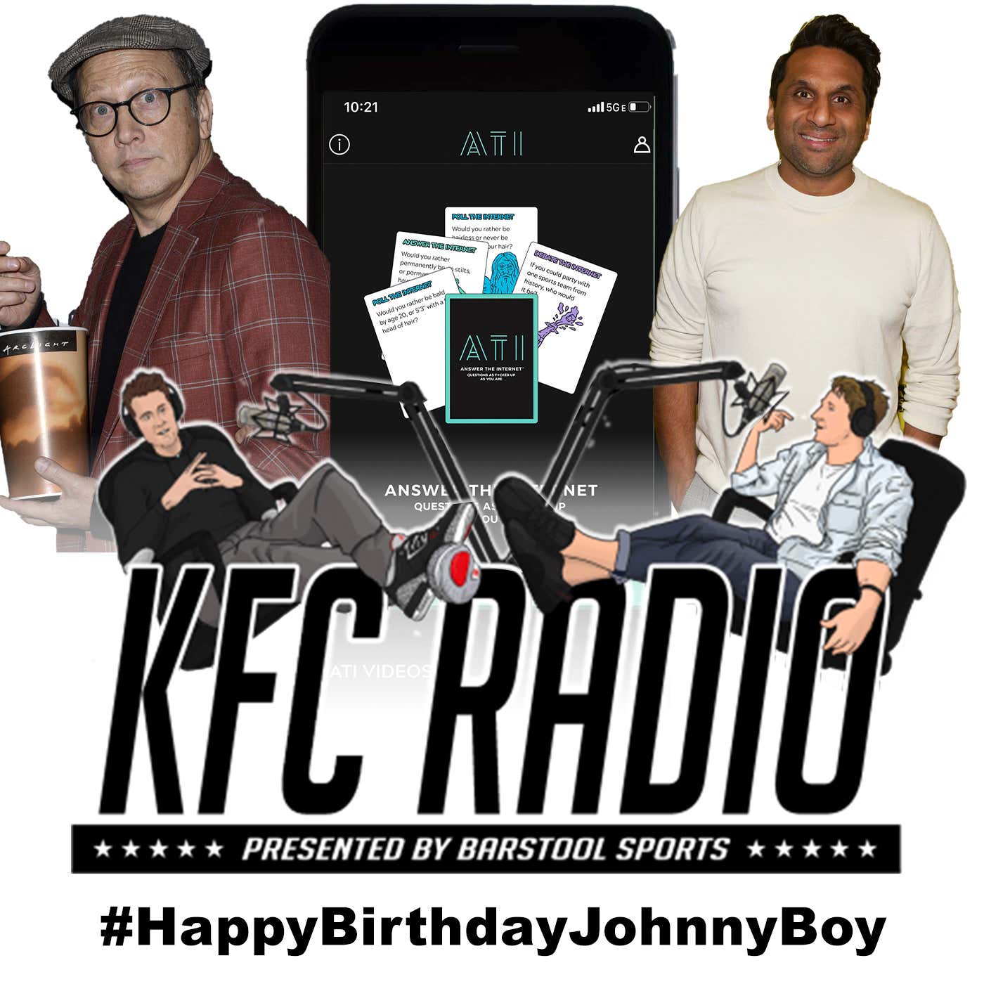 Answer the Internet The App is Here, Rob Schneider, and Ravi Patel episode artwork