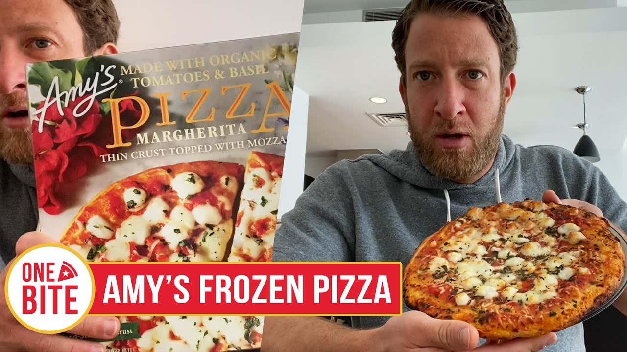 Barstool Frozen Pizza Review - Amy's Pizza