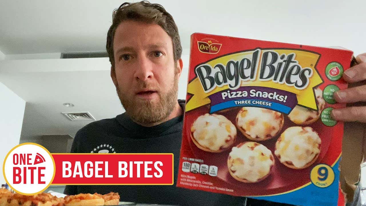 Barstool Frozen Pizza Review - Bagel Bites