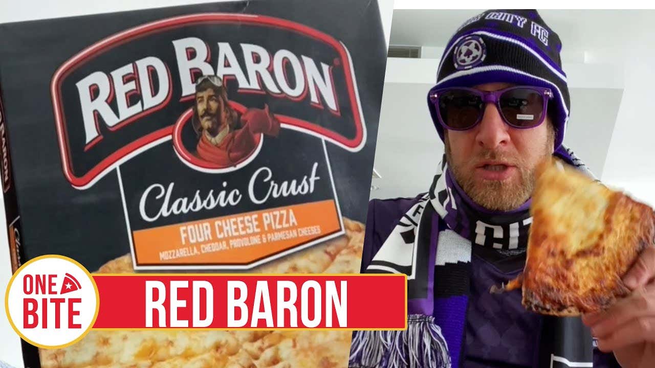 Barstool Frozen Pizza Review - Red Baron Pizza