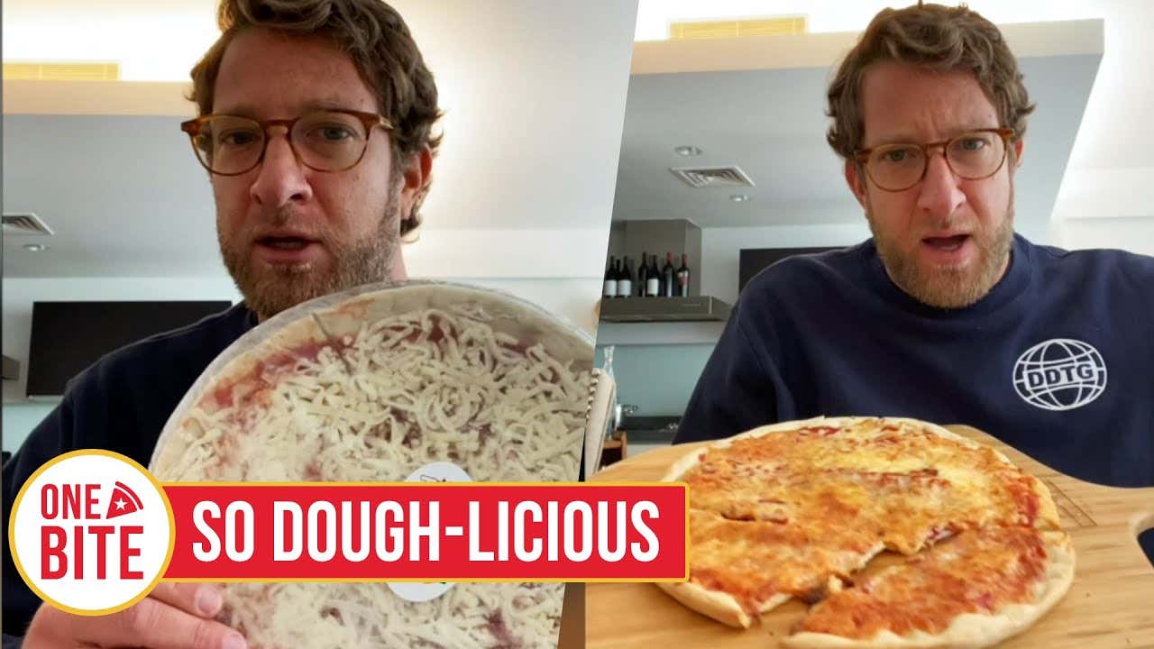 Barstool Frozen Pizza Review So DoughLicious Pizza Barstool Sports