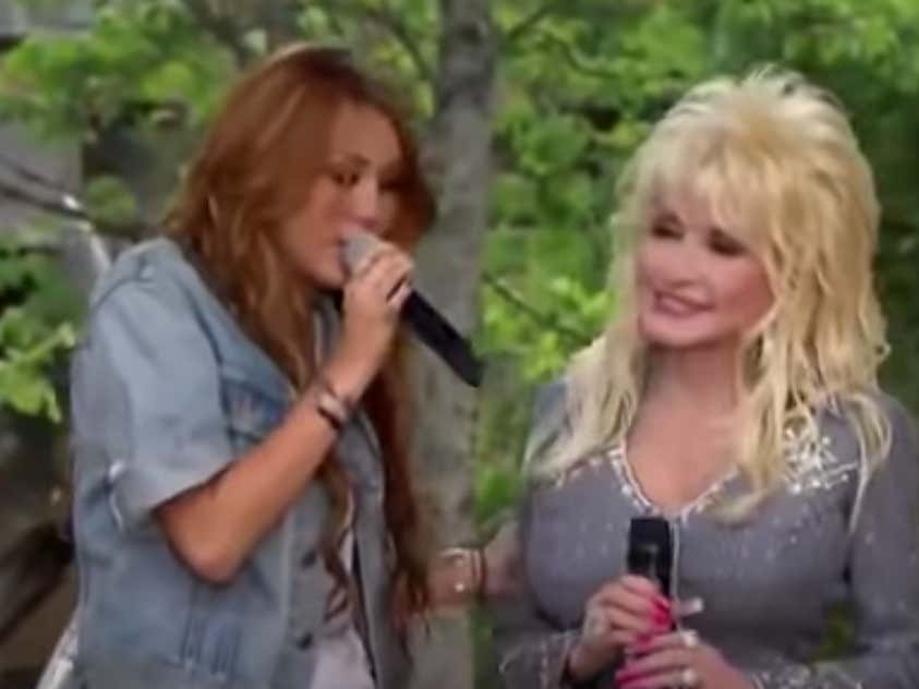 Wake Up With Miley Cyrus And Dolly Parton Singing 'Jolene' Barstool