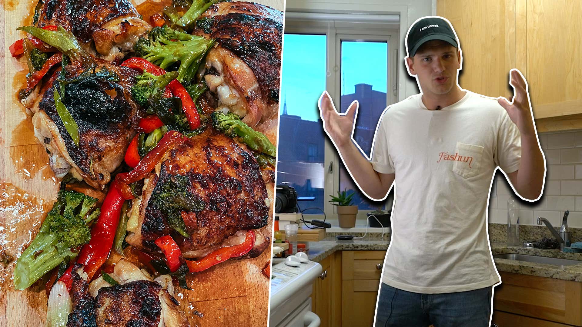 One Pan Sticky Asian Chicken Thigh | The Quarantine Cook
