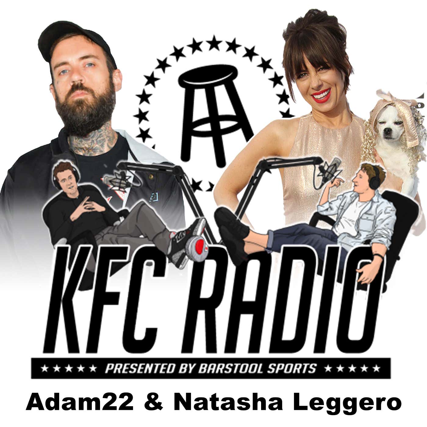 Adam22, Natasha Leggero, We're Starting an OnlyFans, and Hot Cousins episode artwork