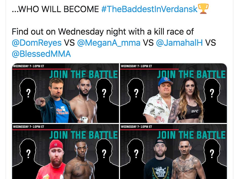 ANNOUNCEMENT Some Of The Best UFC Fighters Are Going To Battle With Us