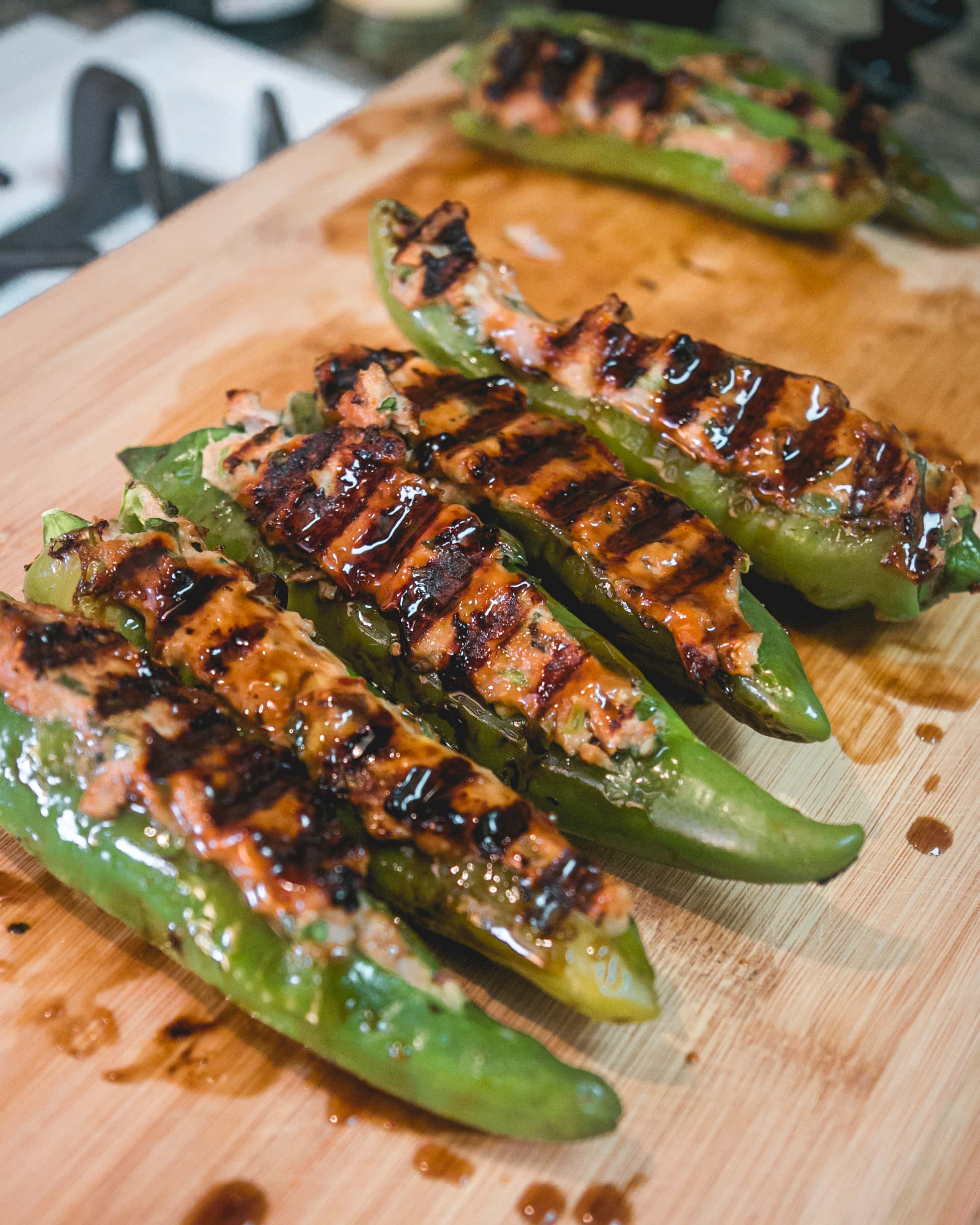 Chicken & Pork Stuffed Pepper | The Quarantine Cook