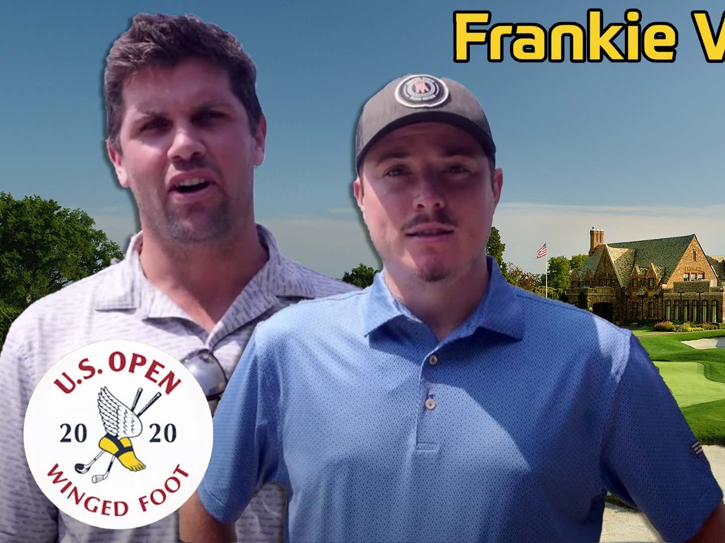 Frankie Vs Lurch At Winged Foot At U.S. Open Media Day | Barstool Sports