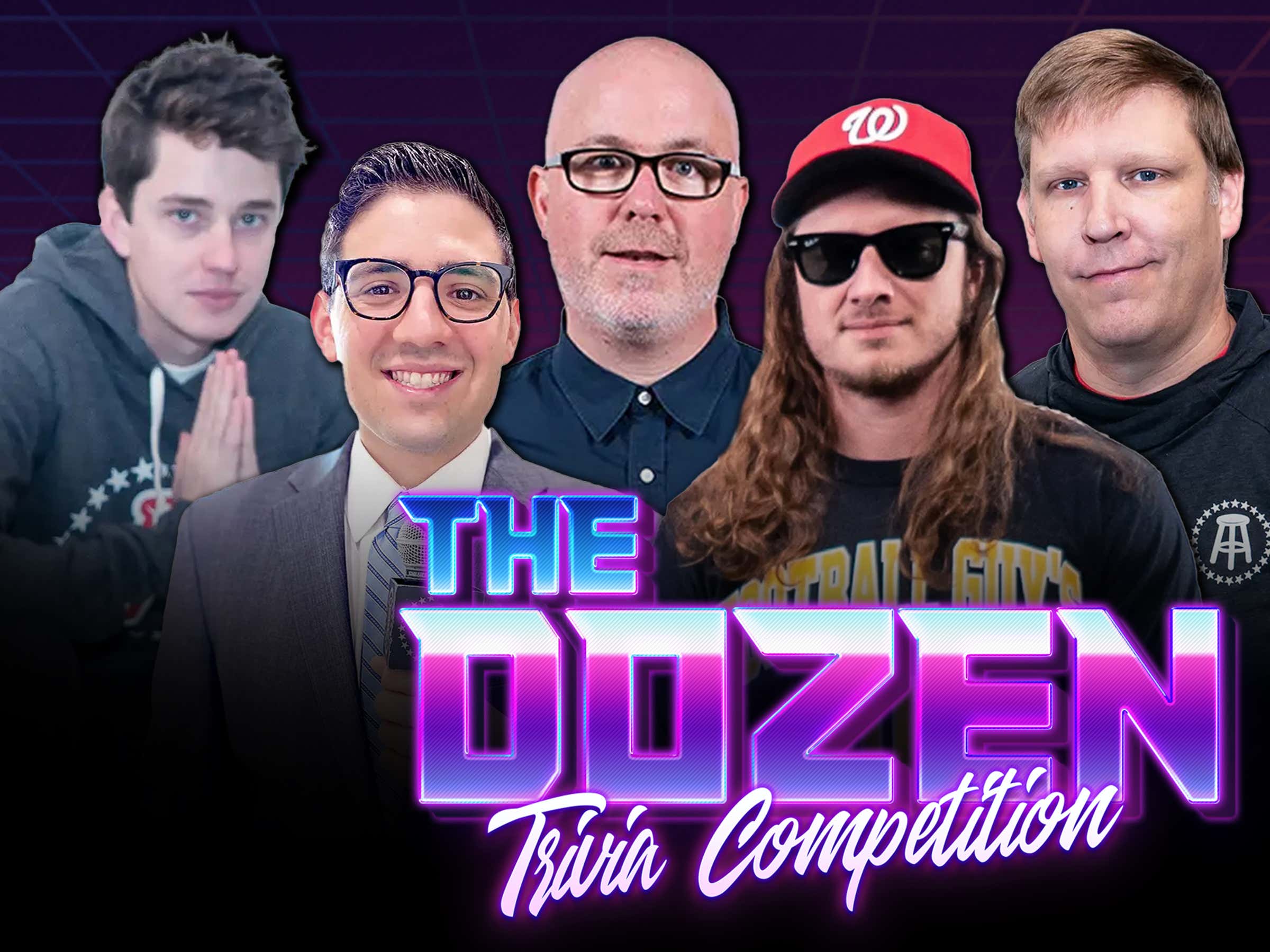 The Dozen Trivia Competition PFT & Brandon vs. Large, Vibbs, & Jake Marsh Barstool Sports