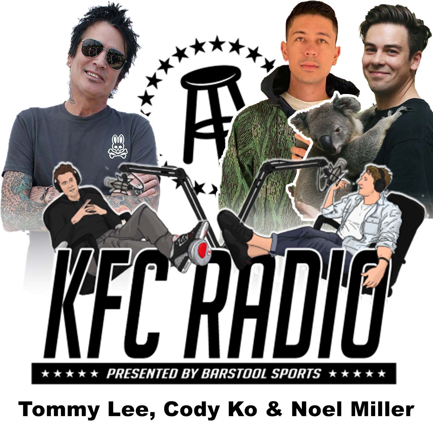 Tommy Lee, Cody Ko & Noel Miller Interviews, From Death to DILFs episode artwork