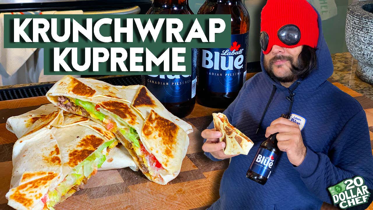 20 Dollar Chef - Crunchwrap Supreme Knockoff