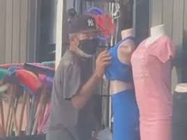 HE WENT IN FOR THE SCRATCH AND SNIFF
