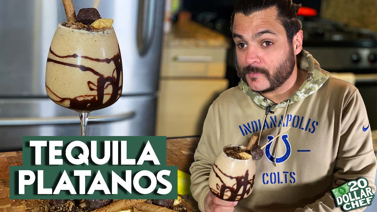 20 Dollar Chef - Banana Tequila Cocktail