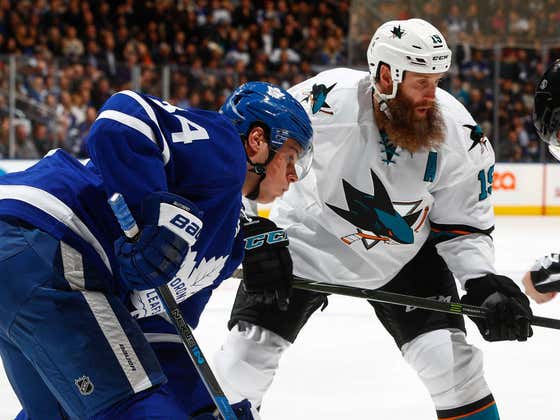 Joe Thornton Has Signed With Toronto And The Leafs Better Not Screw This Up