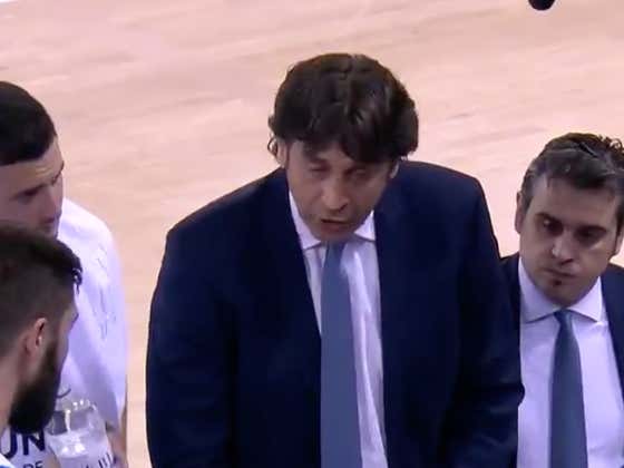 This Hoops Coach Screaming 'Shoot The Fucking Ball' During A Timeout Huddle Is The Greatest Hype Man In The World