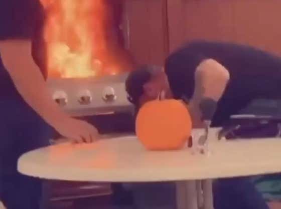 I Am Once Again Asking You To Close The Lid Of Your Grill That Has Erupted Into A Fireball