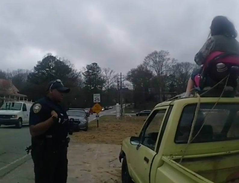 Watch the Body Cam Footage of These Cops Who Realized They Had Just Pulled Over Borat