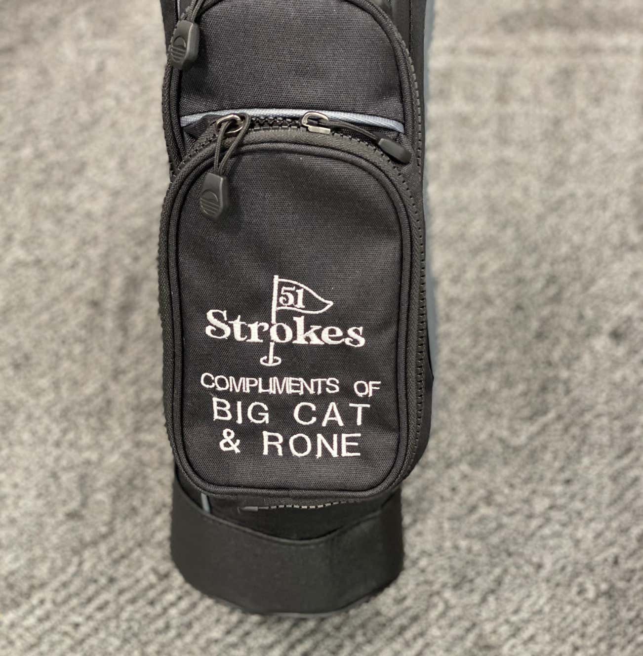 After Months Of Anticipation, Caleb Finally Gets His Golf Bag From RoneCat Management