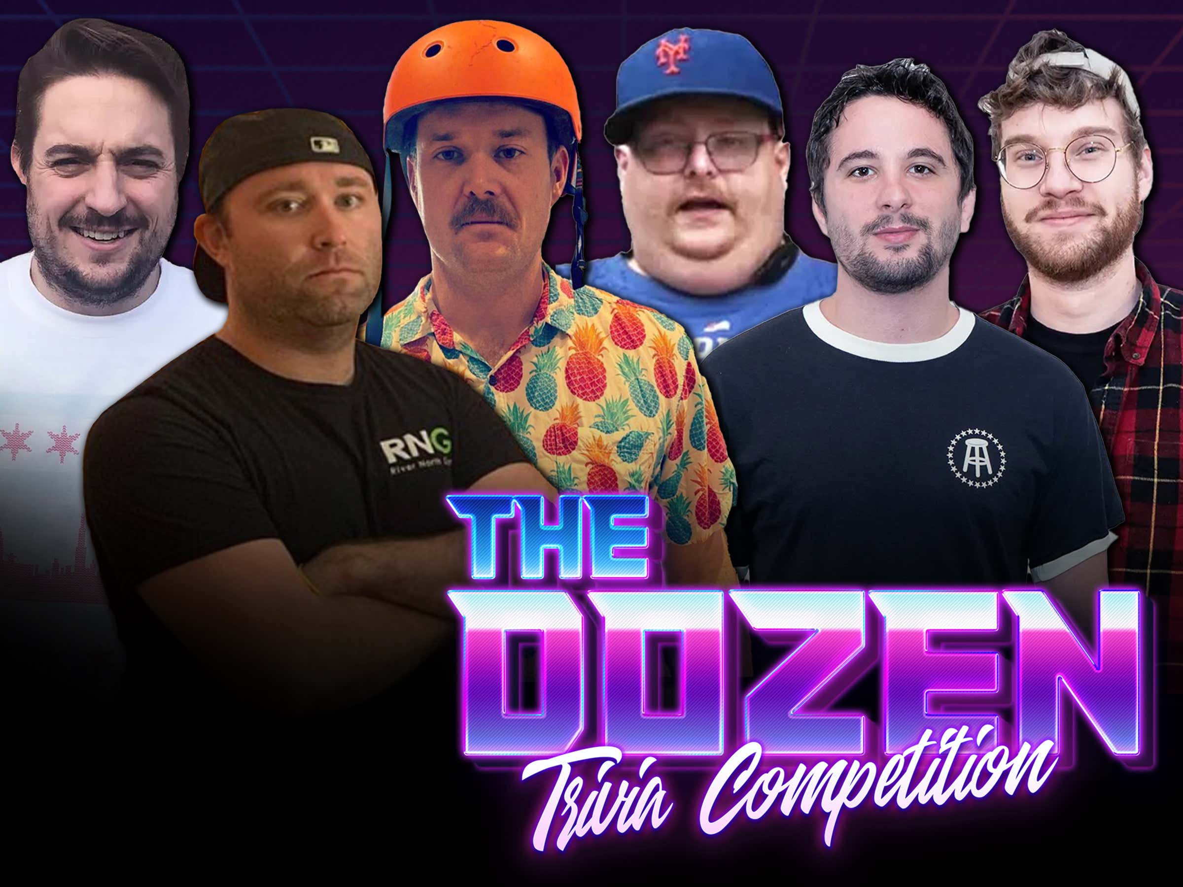 The Dozen Trivia Competition KB, Nick, & Frank the Tank vs. Carl