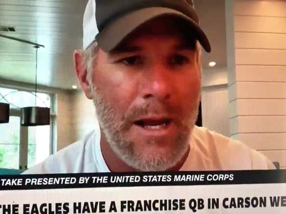 Thank God We Finally Got Brett Favre's Opinion On The Wentz vs Foles Debate