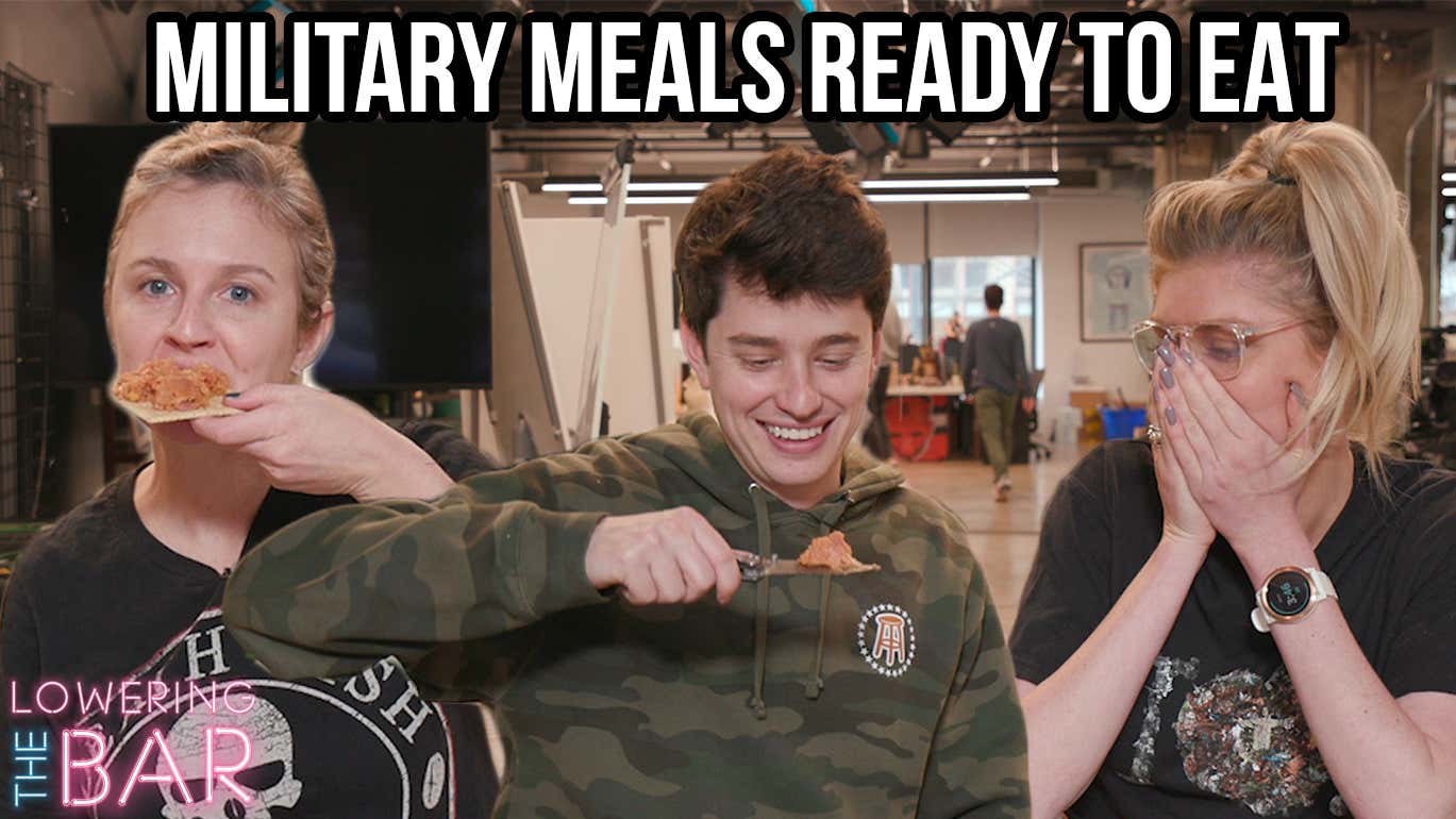 Barstool Gets Battlefield Tested By Eating M R E S Barstool Sports