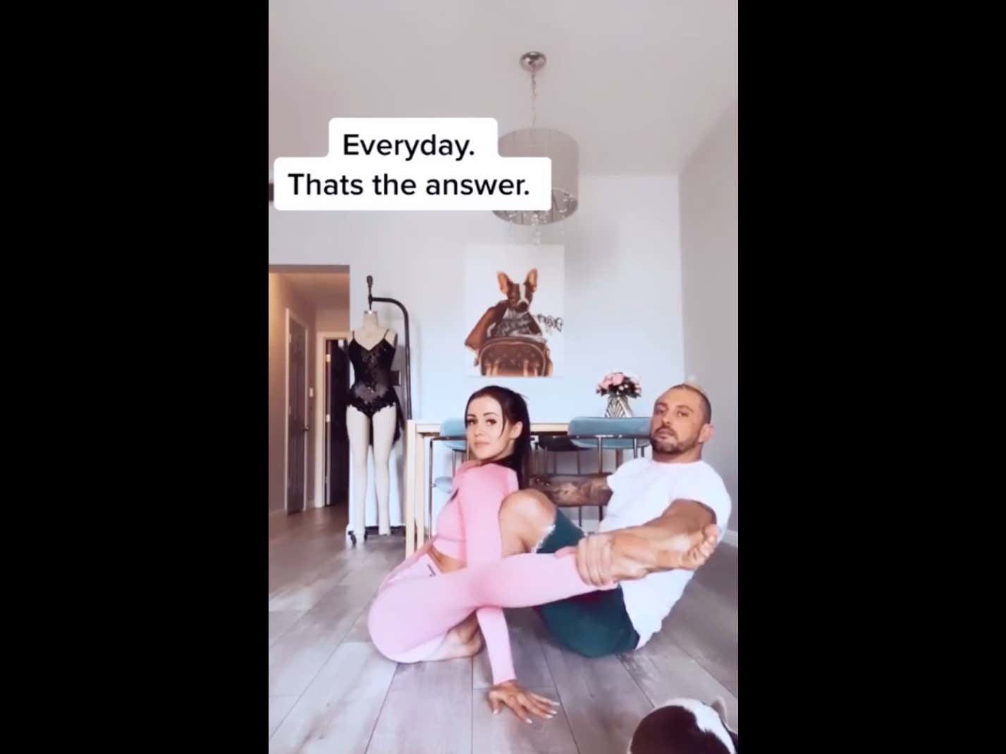 I Have So Many Questions For This Gymnast... Barstool Sports