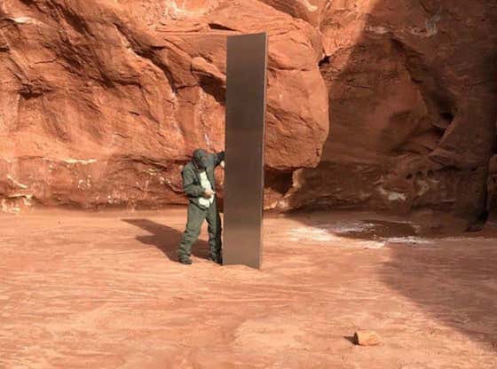 What Is Scarier: This Steel Monolith Planted In Utah By Aliens Or The Guide Stones Planted By Humans In Georgia?
