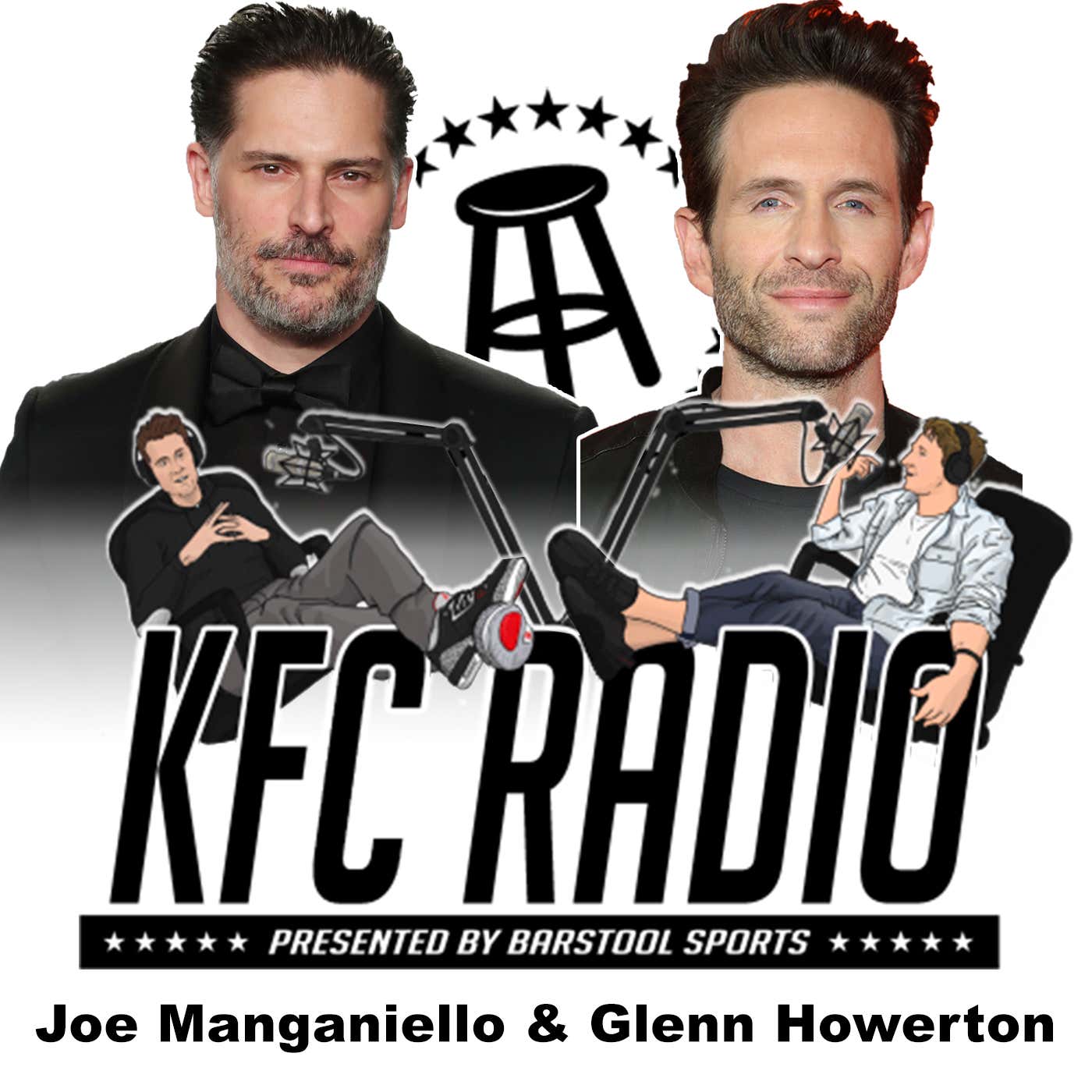 Glenn Howerton, Joe Manganiello, and Why Is Feits' Underwear Wet? episode artwork