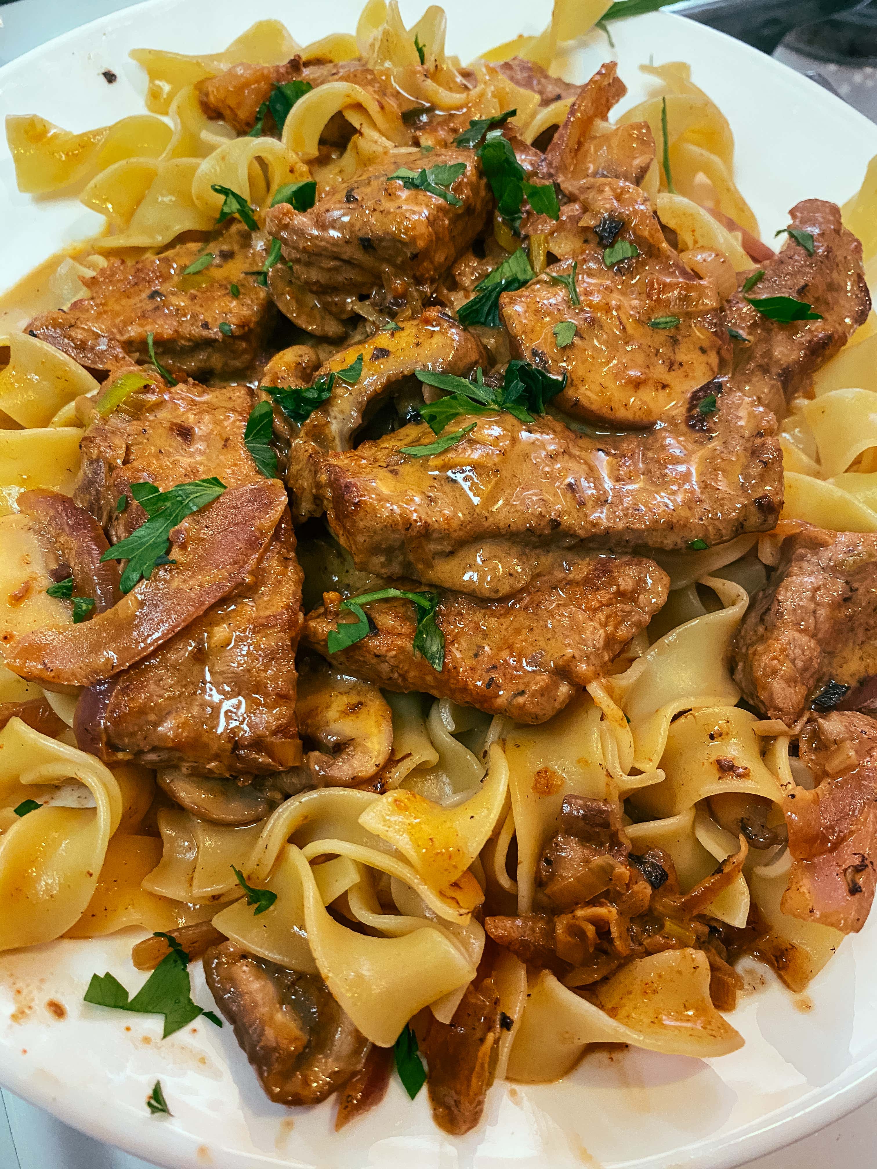 Beef Stroganoff | The College Cook