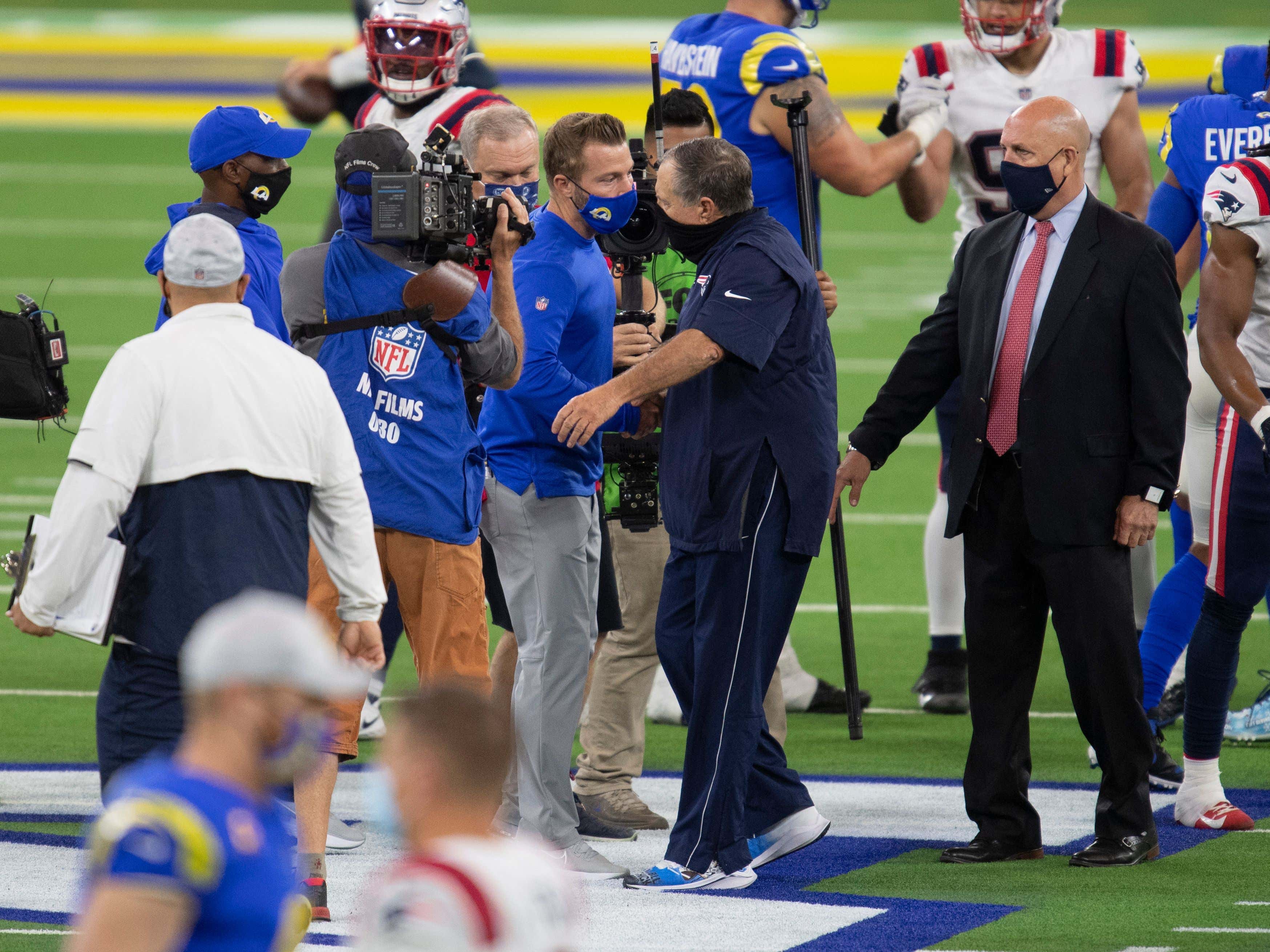 Sean McVay and Bill Belichick Have the Most Beautiful Bromance in