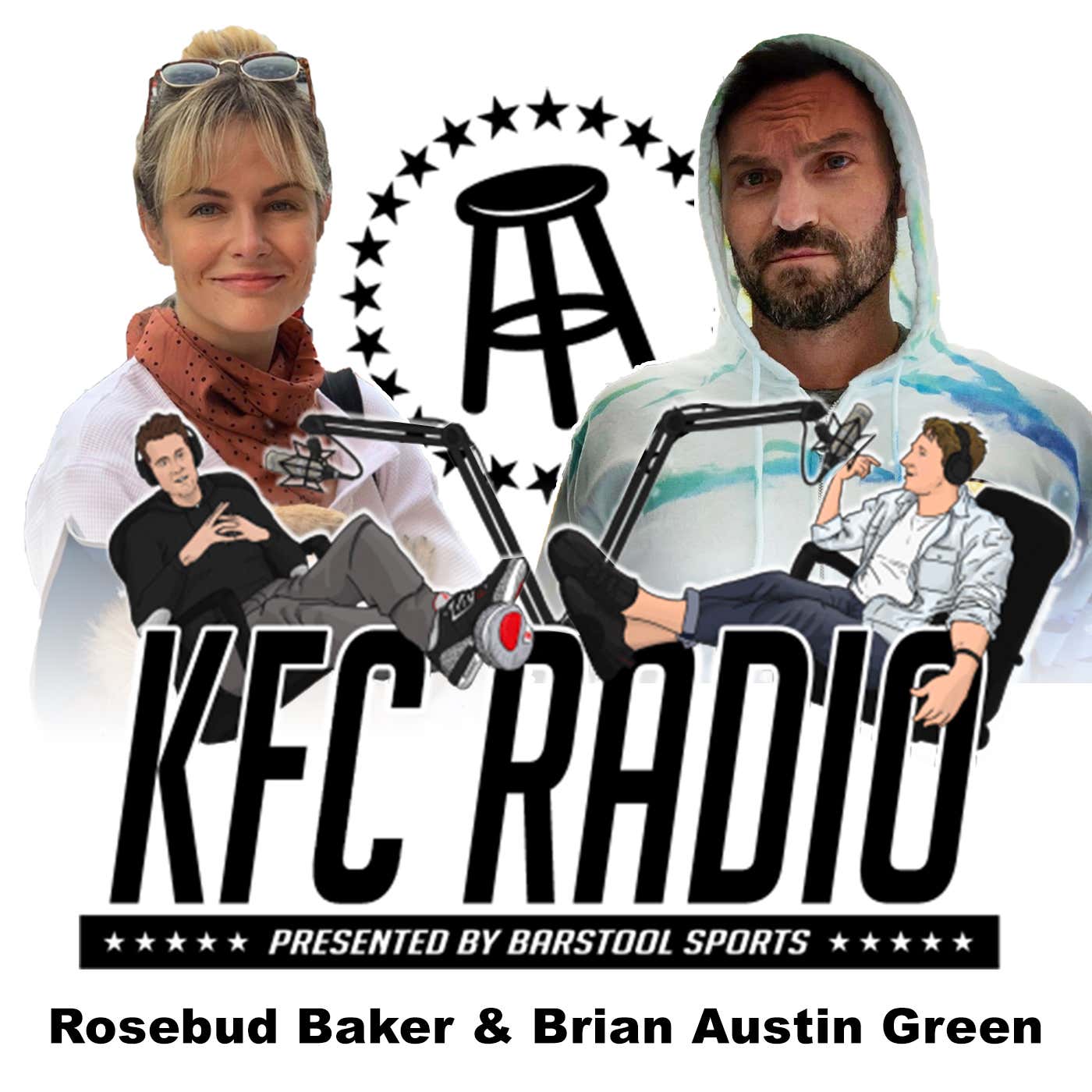 Rosebud Baker, Brian Austin Green, Jake Paul V Conor McGregor, and We Were Right About Doming episode artwork