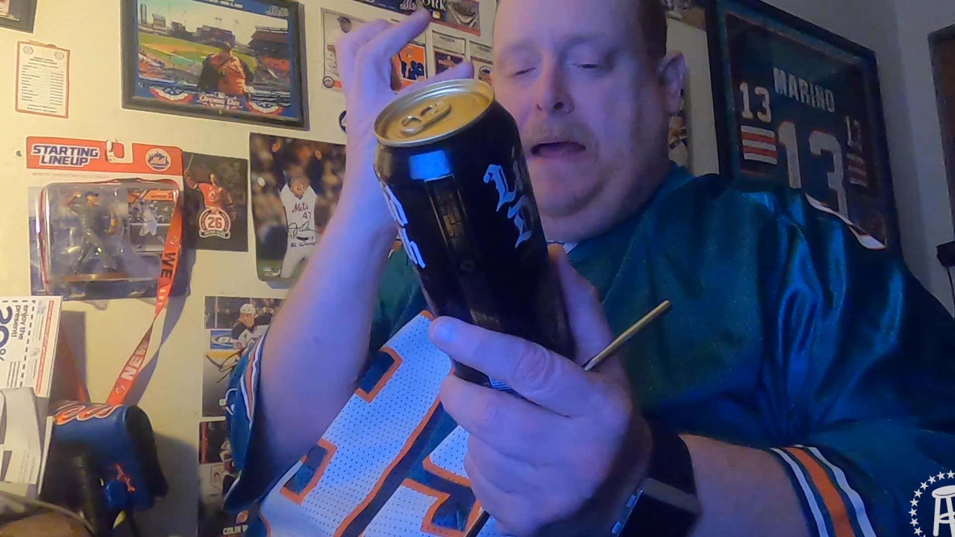 Tank's Taste Test Liquid Death