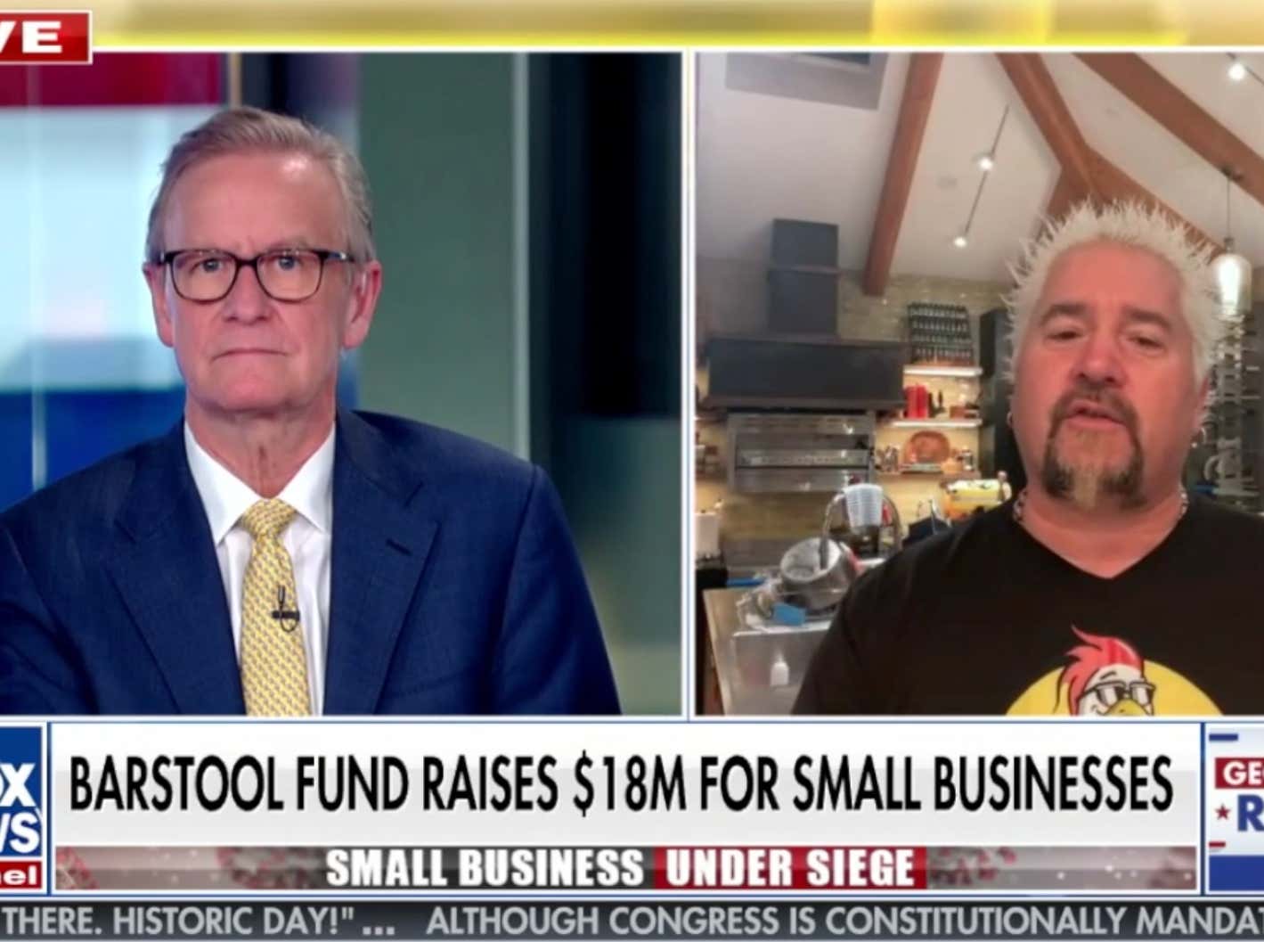 Guy Fieri Is Fully In On The Barstool Fund To Help Save Small Business