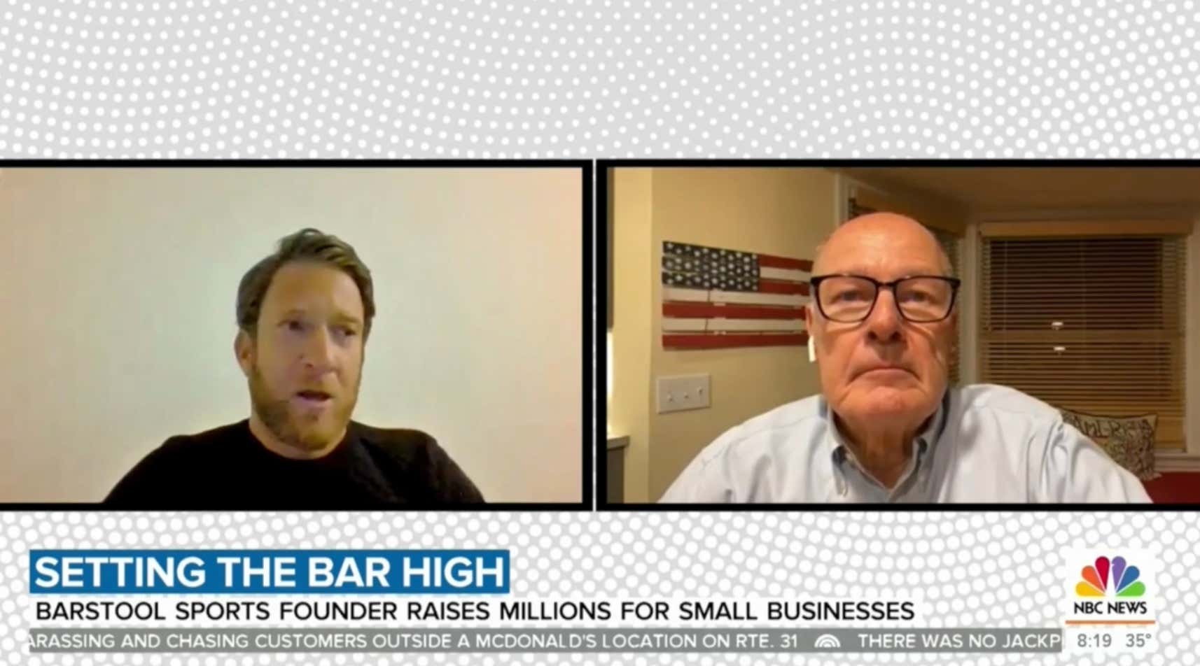 Thank You To The Today Show For Covering The Barstool Fund