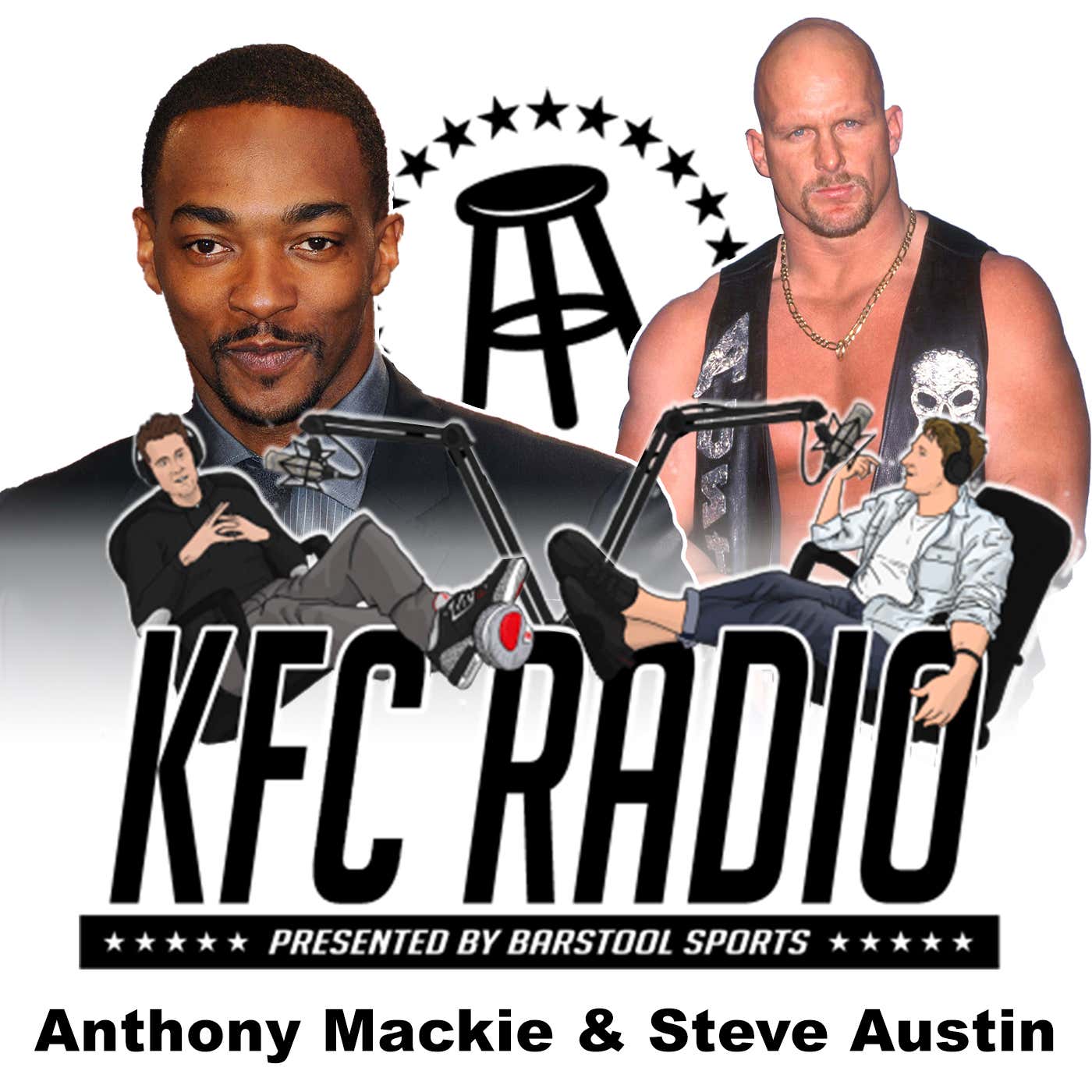 Anthony Mackie | Stone Cold Steve Austin | Therapy Sparring Session episode artwork