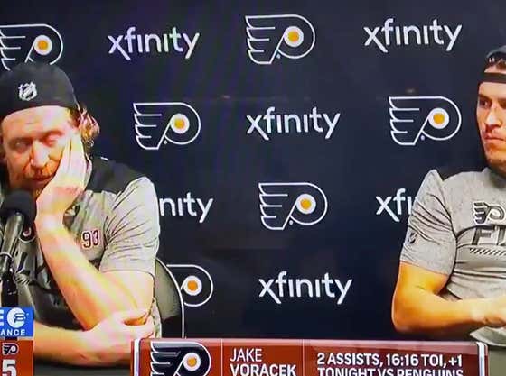 "It Doesn't Matter What I Say, You're Going To Write Fucking Shit Every Time": Nobody Knows How To Interview Like Jake Voracek
