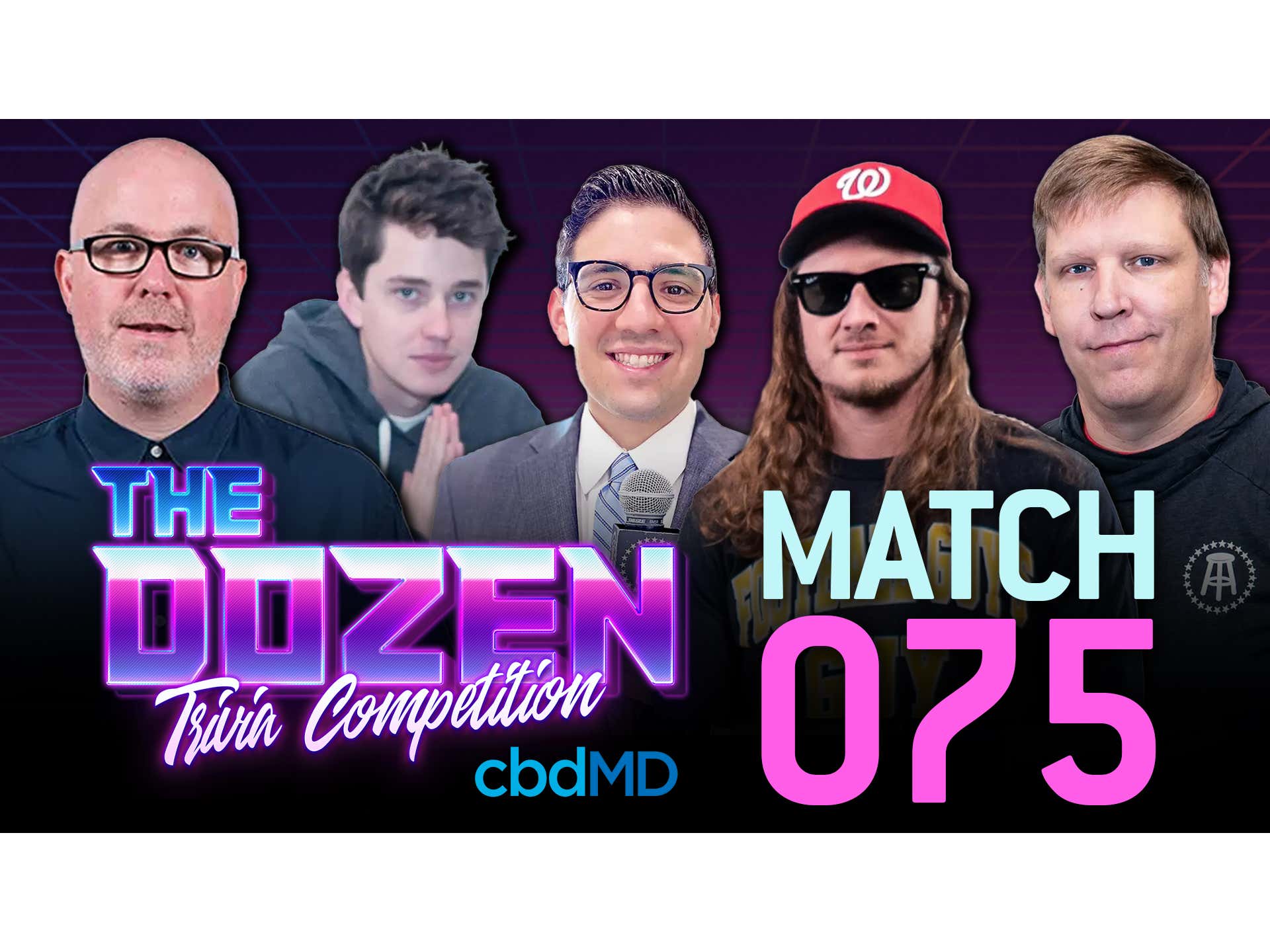 The Dozen Trivia Competition pres. by cbdMD PFT & Brandon Walker vs